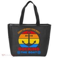 Sorry For What I Said While Docking The Boat Tote Bag thumb 0