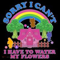 Sorry I Can't I Have To Water My Flowers 16oz Travel Tumbler thumb 2