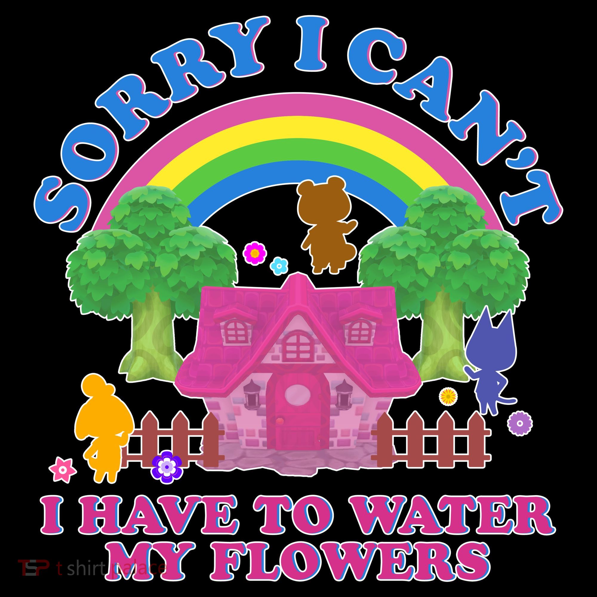 Sorry I Can't I Have To Water My Flowers 16oz Travel Tumbler