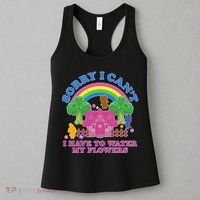 Sorry I Can't I Have To Water My Flowers Women's Tank Top thumb 3