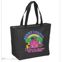 Sorry I Can't I Have To Water My Flowers Tote Bag thumb 2