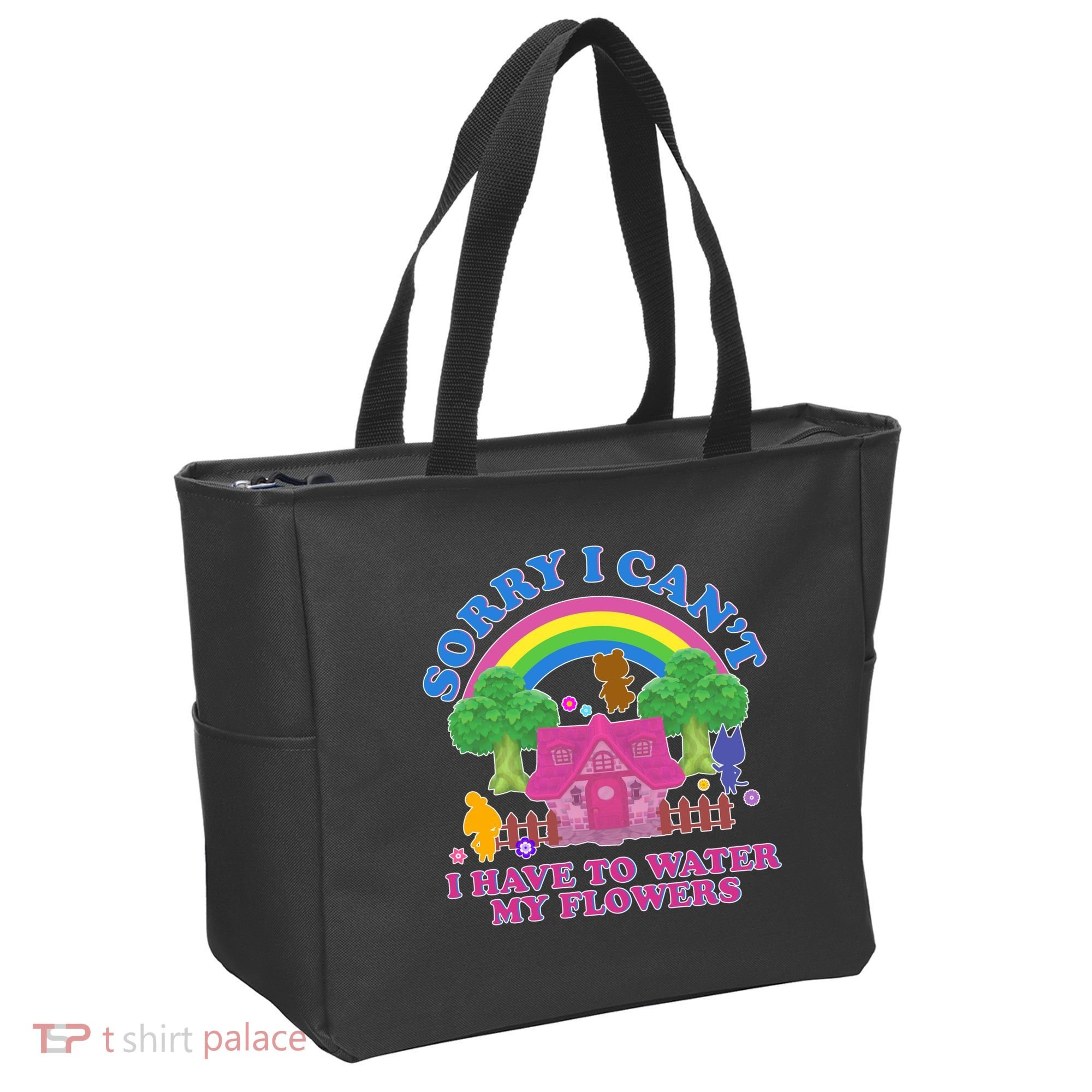Sorry I Can't I Have To Water My Flowers Tote Bag