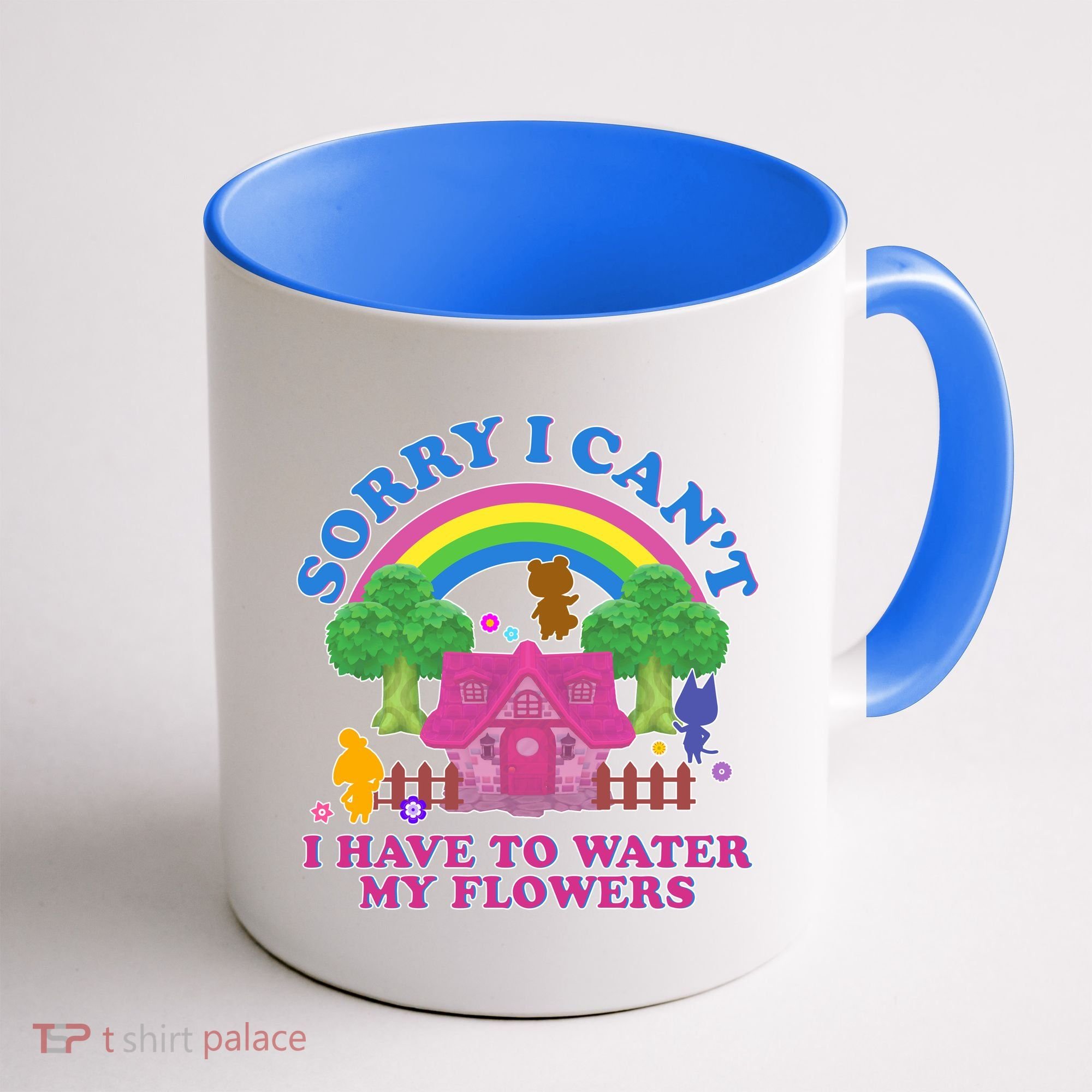 Sorry I Can't I Have To Water My Flowers Coffee Mug