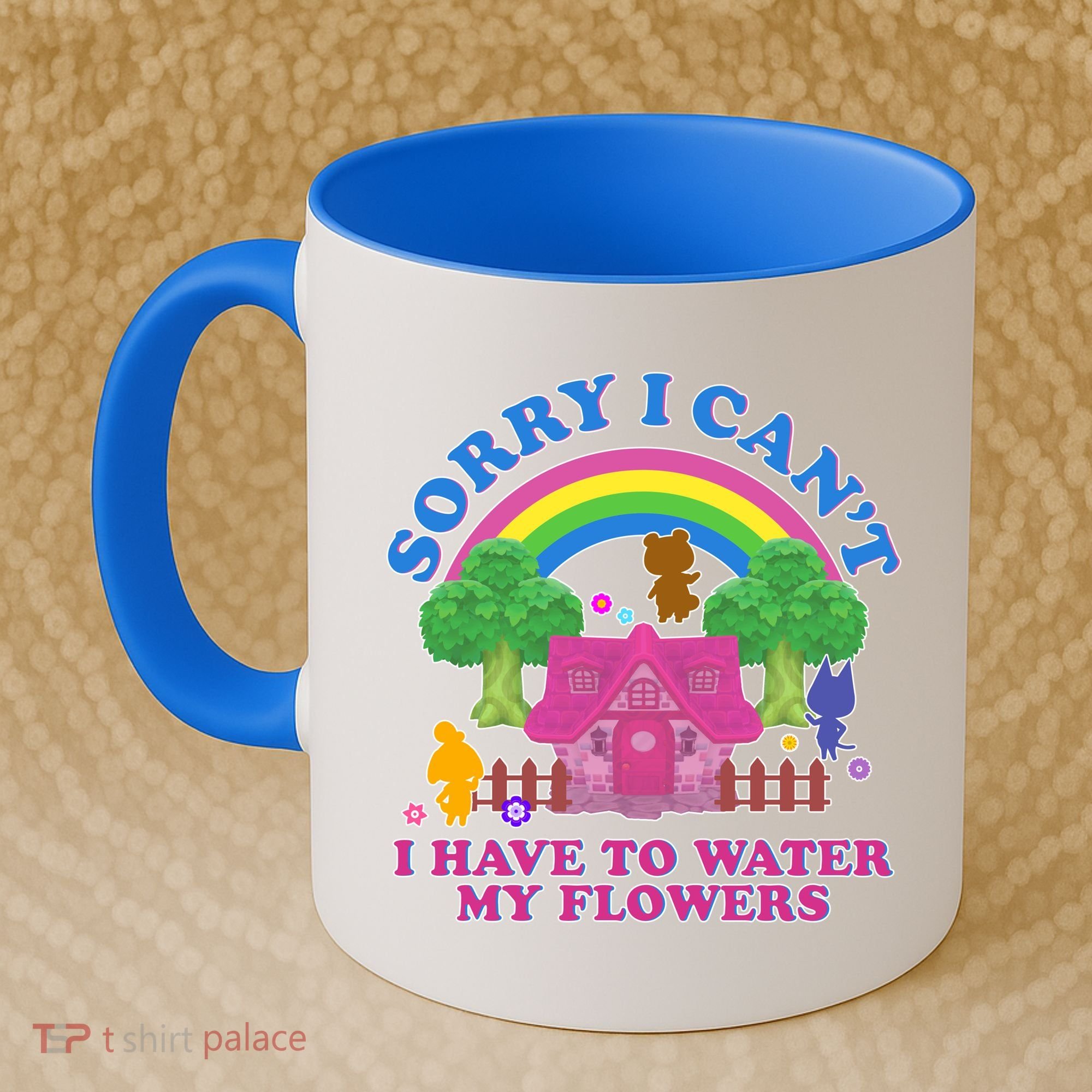 Sorry I Can't I Have To Water My Flowers Coffee Mug