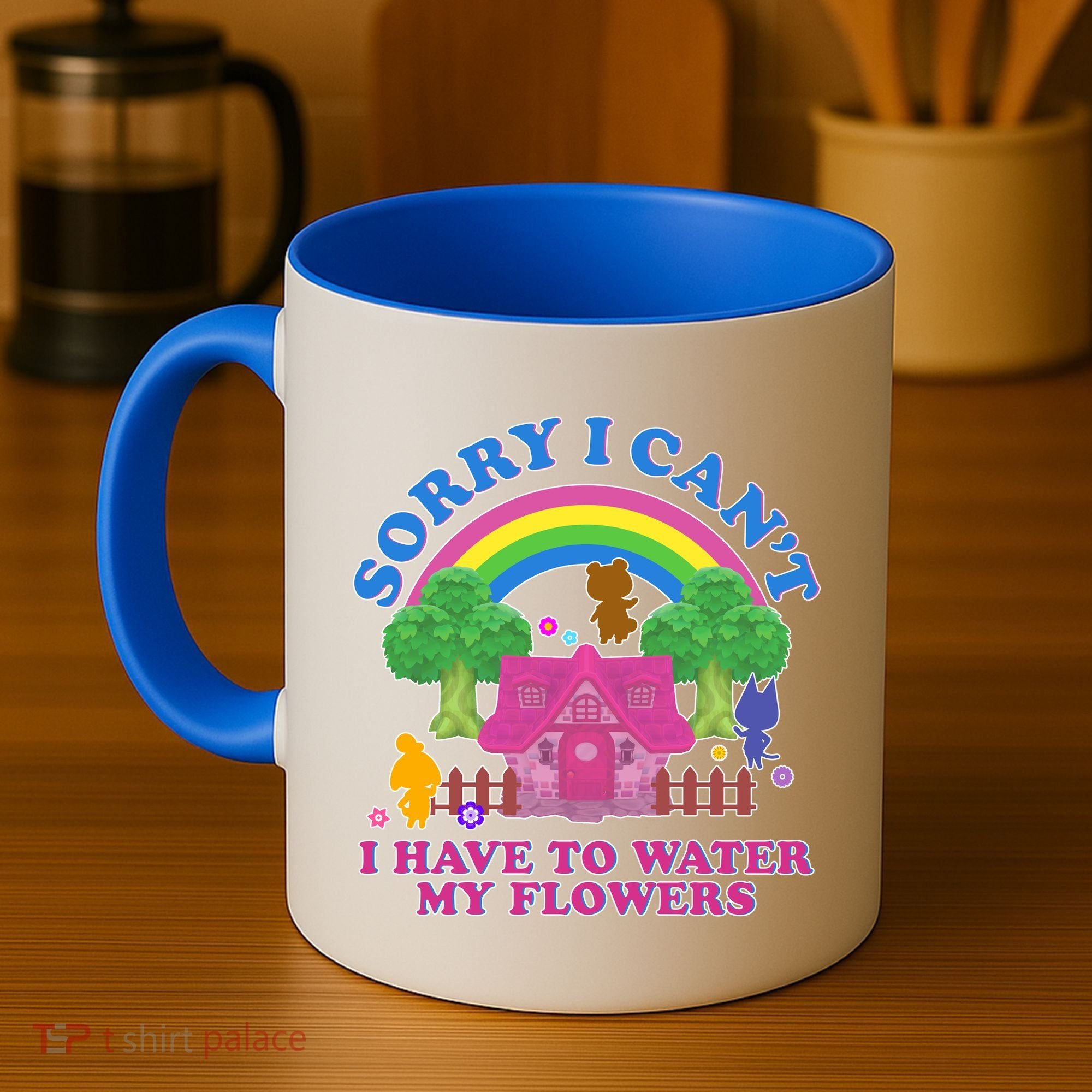 Sorry I Can't I Have To Water My Flowers Coffee Mug