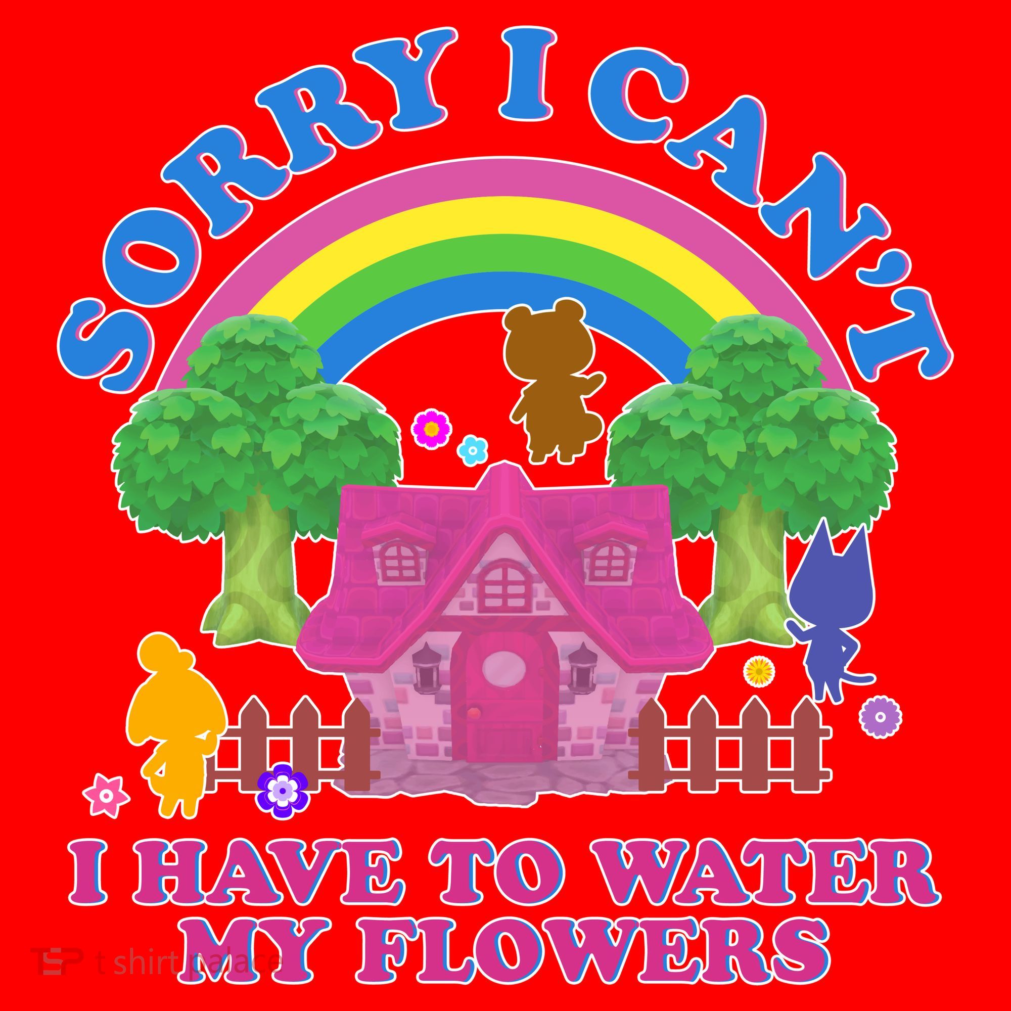 Sorry I Can't I Have To Water My Flowers Santa Hat