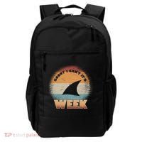 Sorry I Can't It's Shark Week Backpack thumb 0