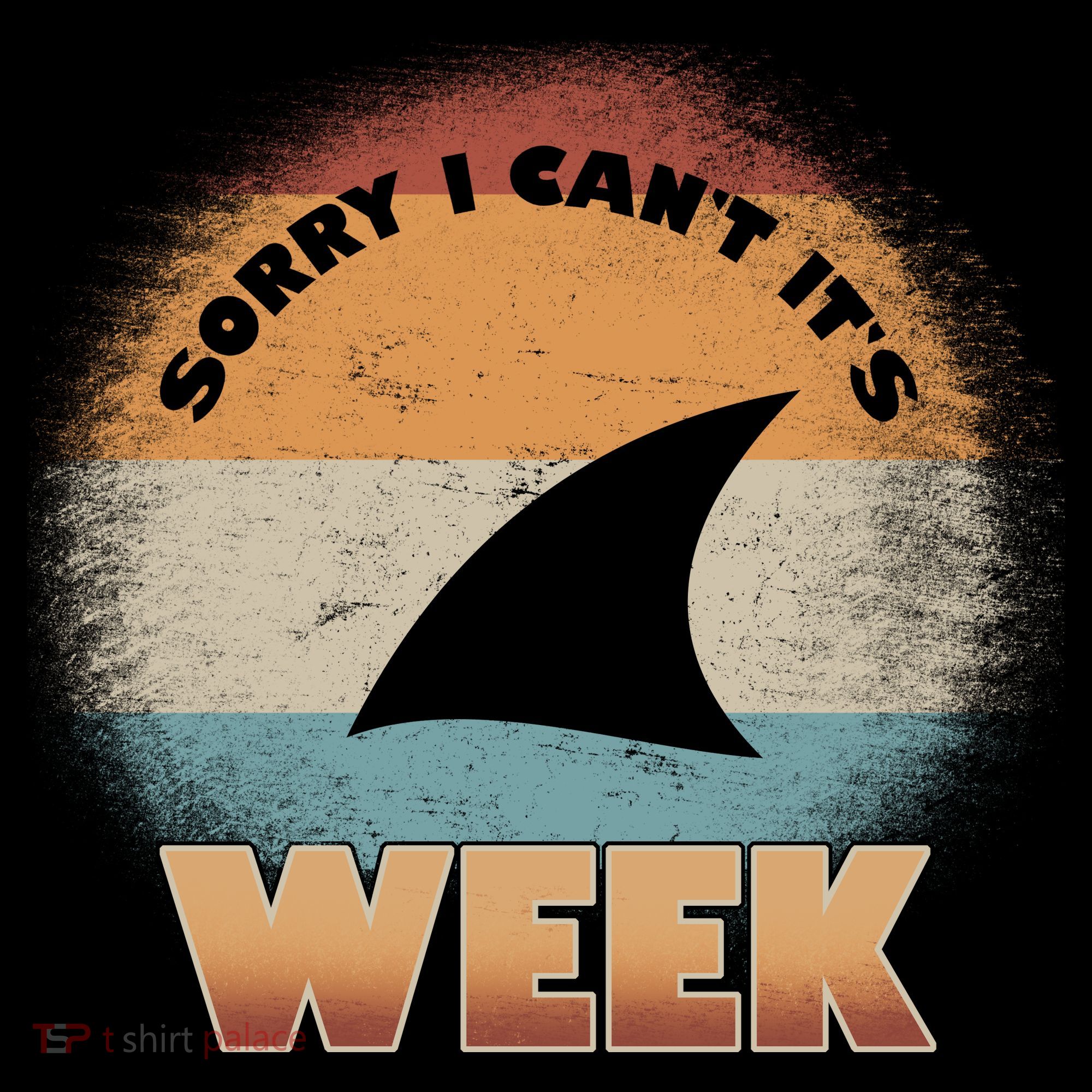 Sorry I Can't It's Shark Week Ornament