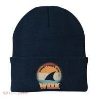 Sorry I Can't It's Shark Week Beanie thumb 0