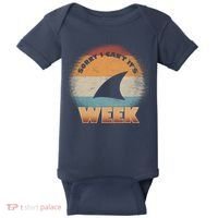 Sorry I Can't It's Shark Week Baby Bodysuit thumb 0