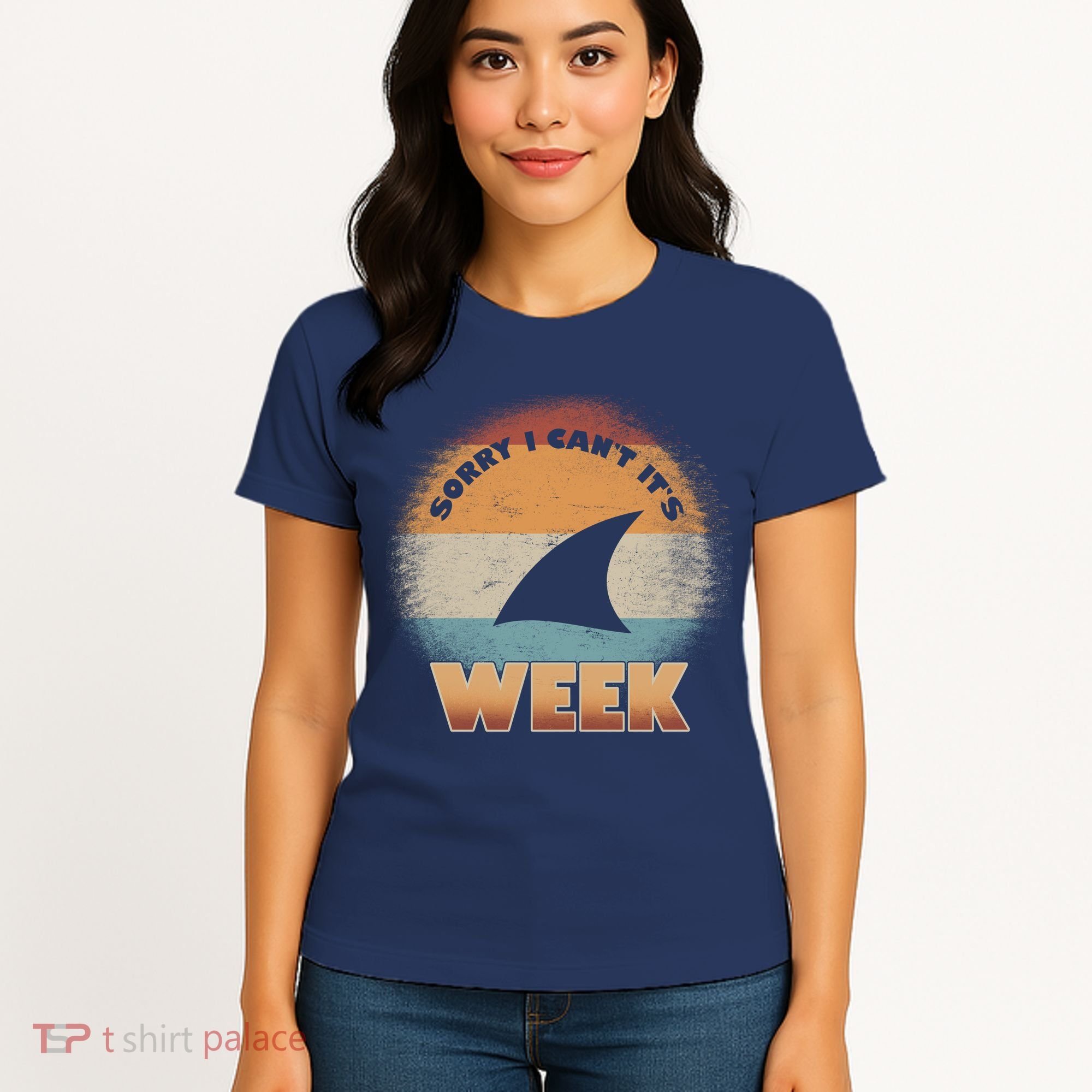 Sorry I Can't It's Shark Week Women's T-Shirt