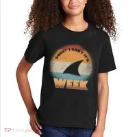 Sorry I Can't It's Shark Week Kids T-Shirt thumb 2