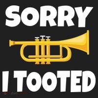 Sorry I Tooted Trumpet Hat thumb 2