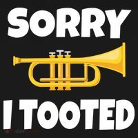 Sorry I Tooted Trumpet Tank Top thumb 6