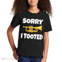 Sorry I Tooted Trumpet Kids T-Shirt thumb 2