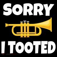 Sorry I Tooted Trumpet Kids T-Shirt thumb 4