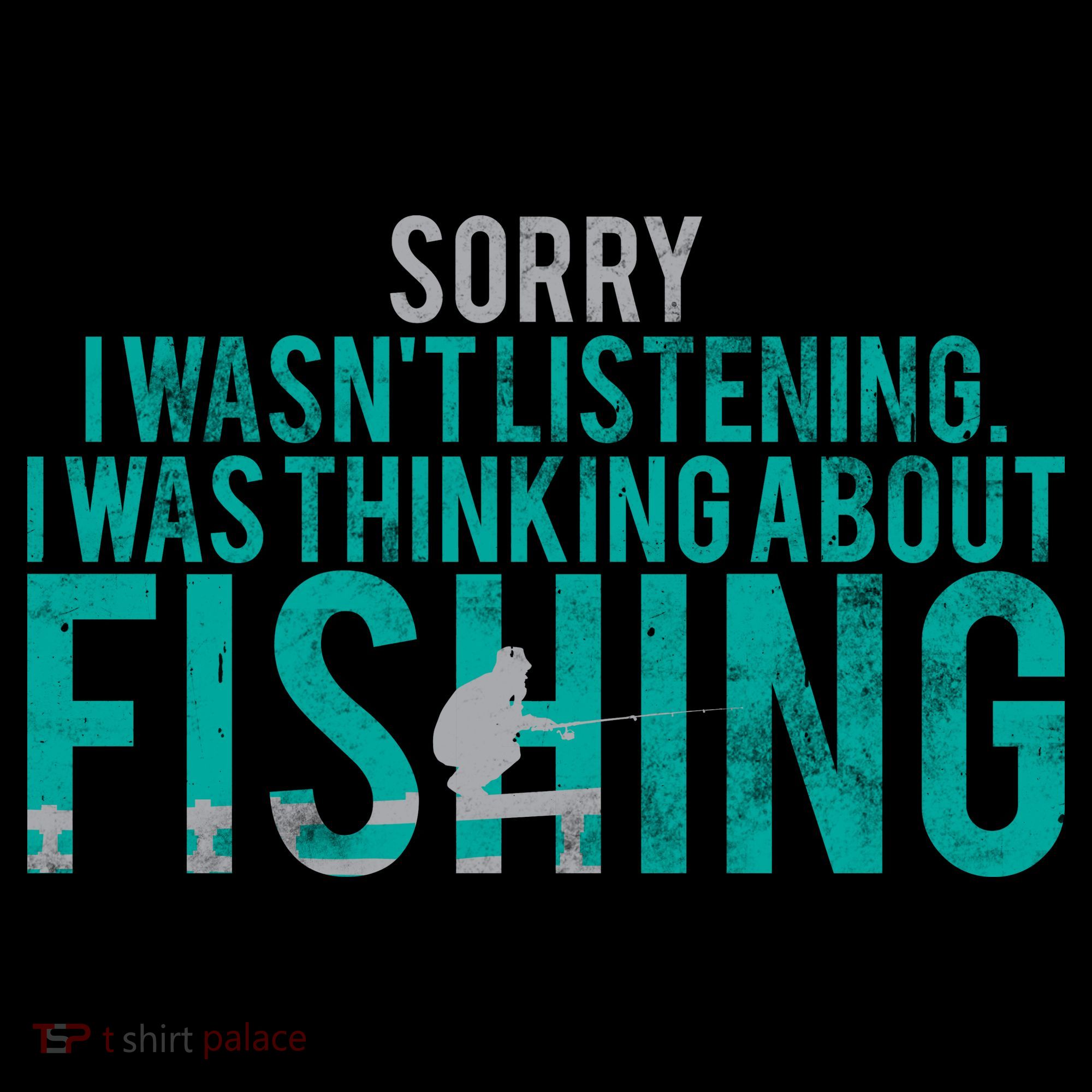 Sorry I Was Thinking About Fishing Kids Sweatshirt