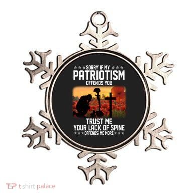Sorry If My Patriotism Offends You Ornament