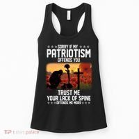 Sorry If My Patriotism Offends You Women's Tank Top thumb 0