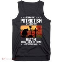 Sorry If My Patriotism Offends You Tank Top thumb 0