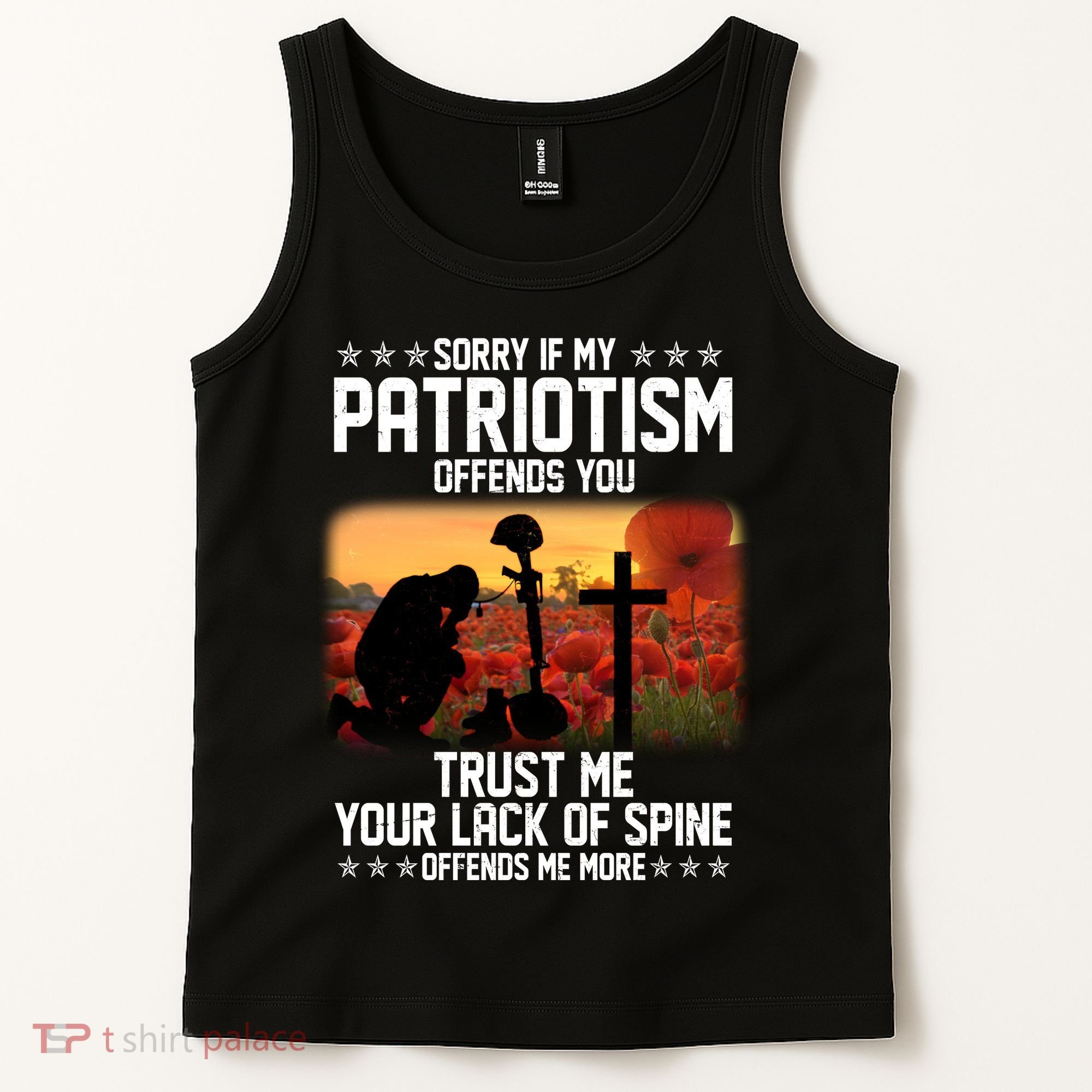 Sorry If My Patriotism Offends You Tank Top