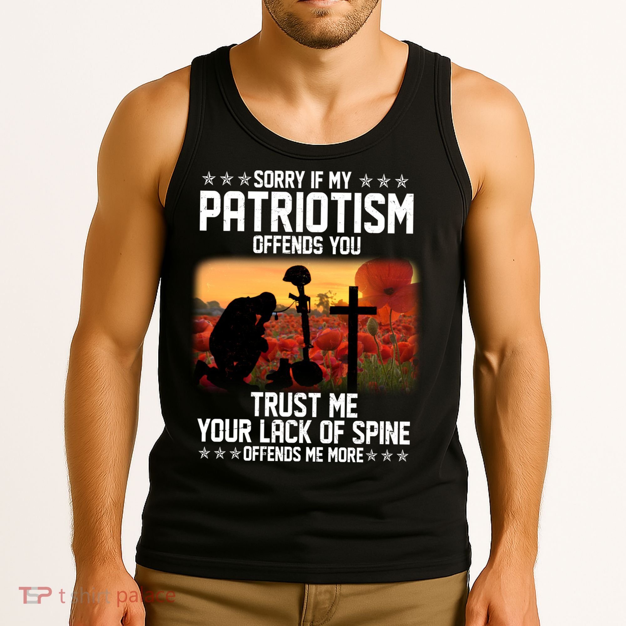 Sorry If My Patriotism Offends You Tank Top