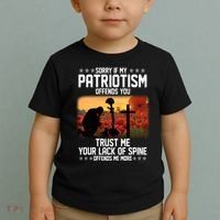 Sorry If My Patriotism Offends You Toddler T-Shirt thumb 2