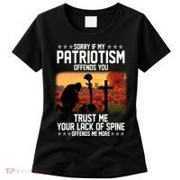 Sorry If My Patriotism Offends You Women's T-Shirt thumb 0