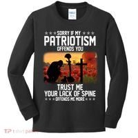 Sorry If My Patriotism Offends You Kids Long Sleeve Shirt thumb 0
