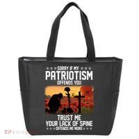 Sorry If My Patriotism Offends You Tote Bag thumb 0