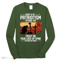Sorry If My Patriotism Offends You Long Sleeve Shirt thumb 0