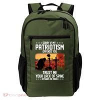 Sorry If My Patriotism Offends You Backpack thumb 0