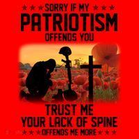 Sorry If My Patriotism Offends You Santa Hat thumb 1