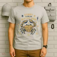 Sorry I'm A Water Sign Crab T-Shirt thumb 6