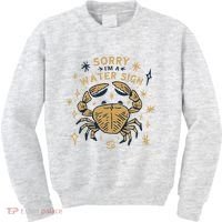 Sorry I'm A Water Sign Crab Kids Sweatshirt thumb 0