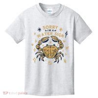 Sorry I'm A Water Sign Crab Kids T-Shirt thumb 0