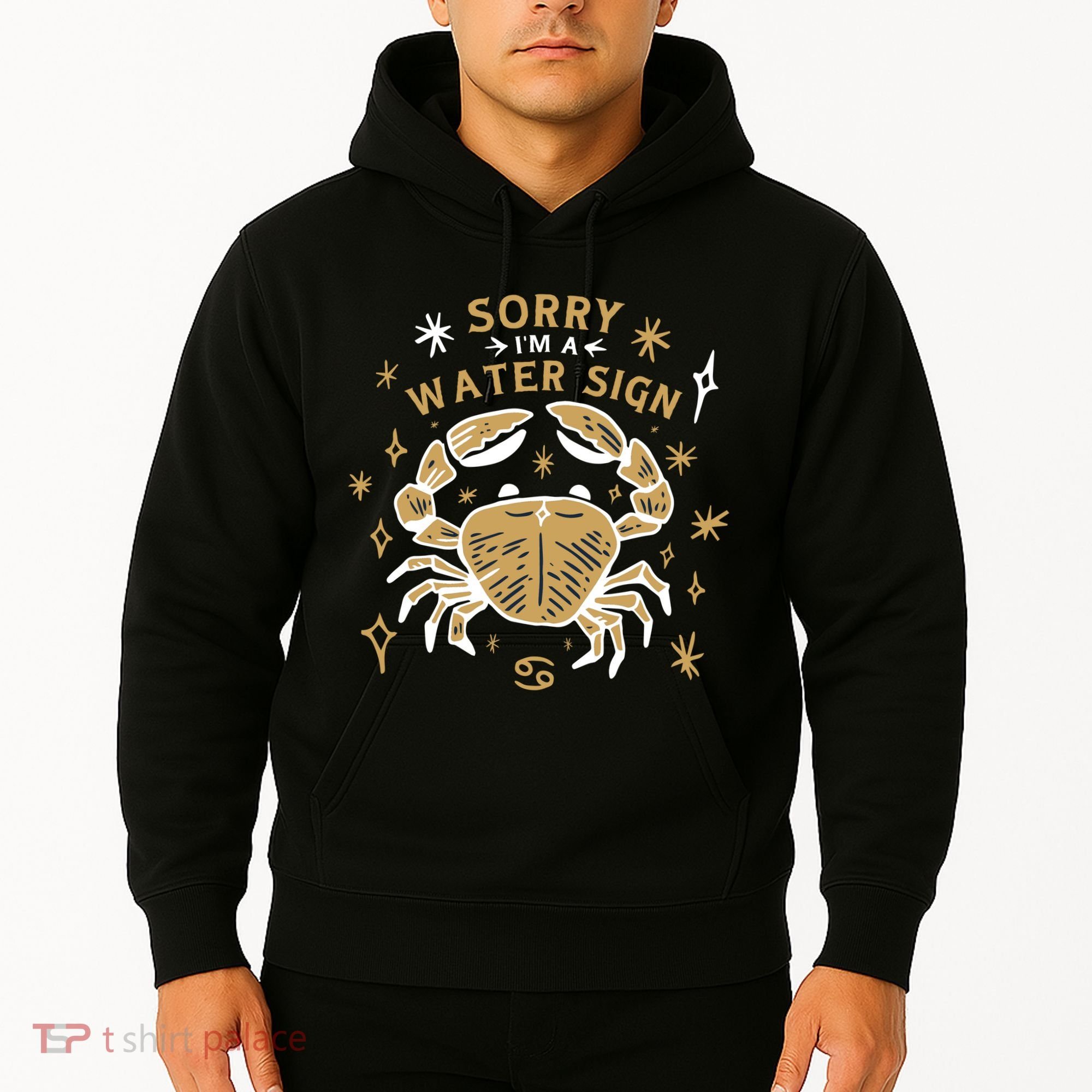 Sorry I'm A Water Sign Crab Hoodie