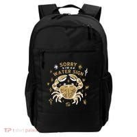 Sorry I'm A Water Sign Crab Backpack thumb 0
