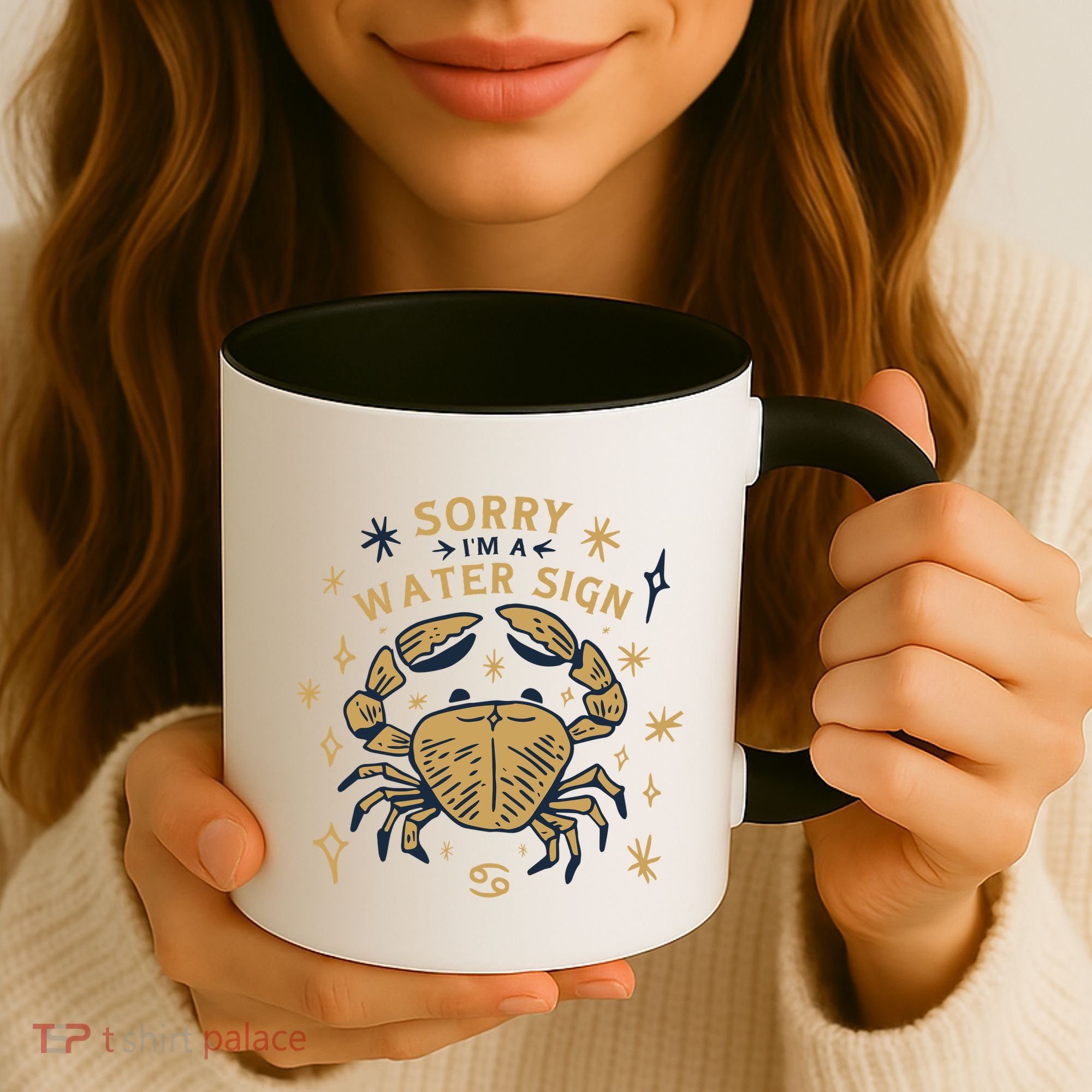 Sorry I'm A Water Sign Crab Coffee Mug