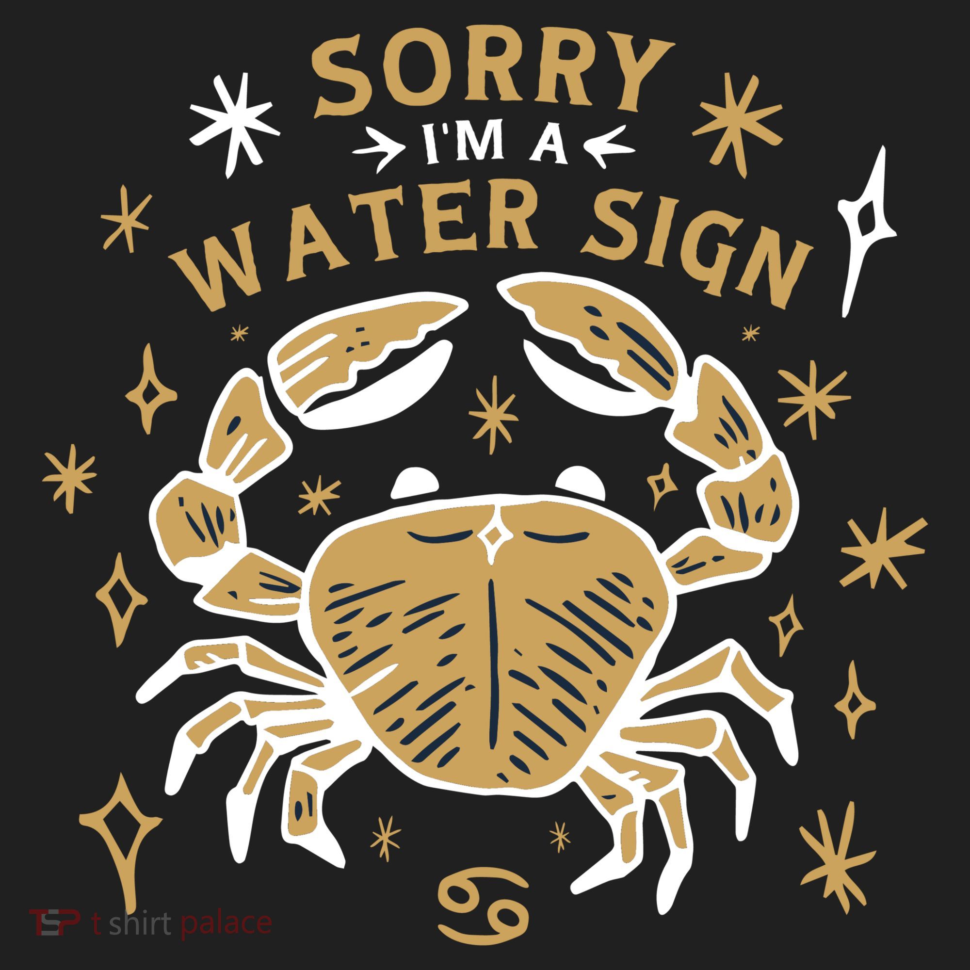 Sorry I'm A Water Sign Crab Beanie