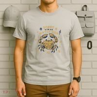 Sorry I'm A Water Sign Zodiac Birthday T-Shirt thumb 6