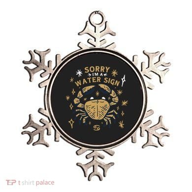Sorry I'm A Water Sign Zodiac Birthday Ornament