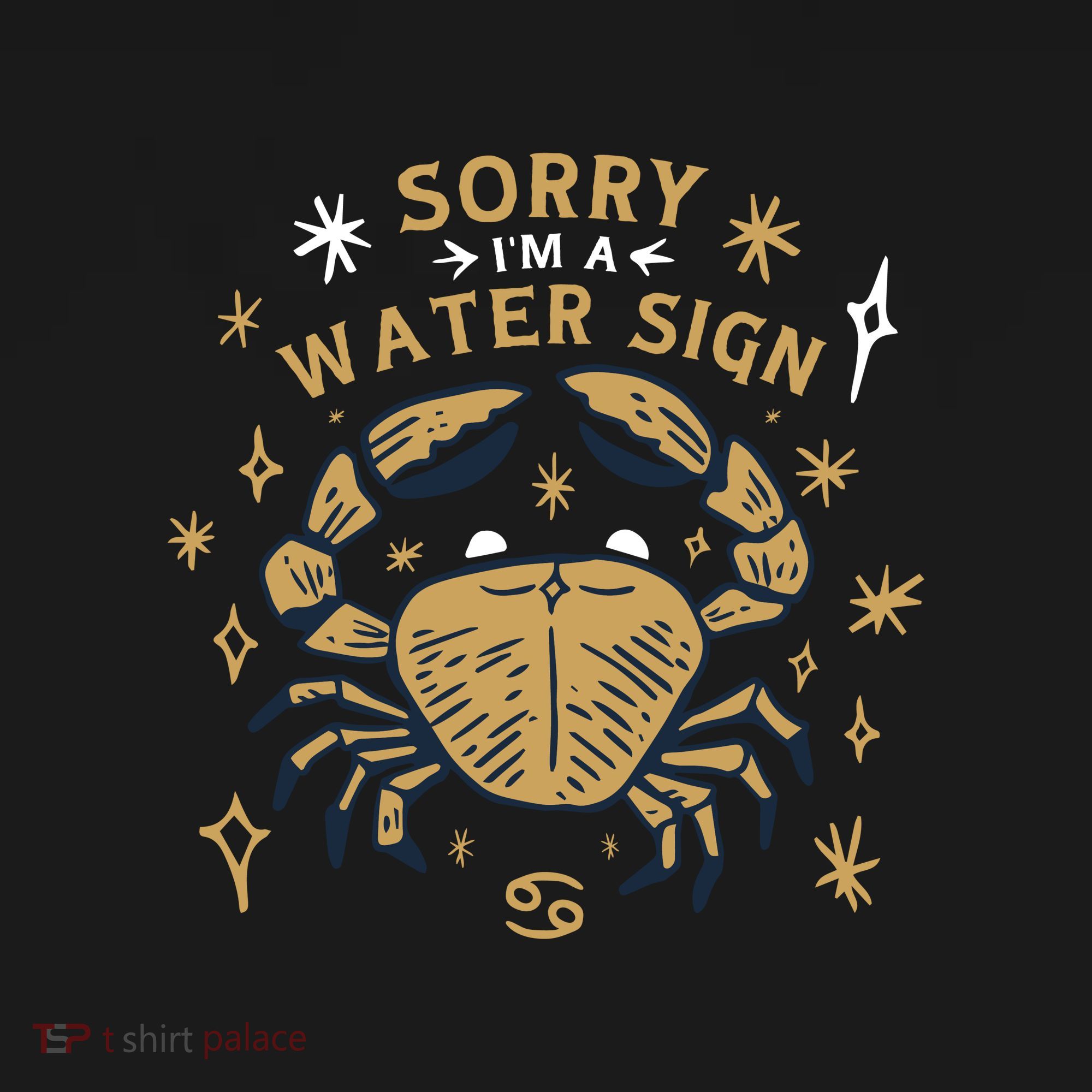 Sorry I'm A Water Sign Zodiac Birthday Ornament