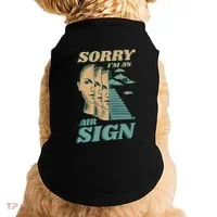 Sorry I'm An Air Sign Doggie Tank thumb 0