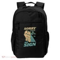 Sorry I'm An Air Sign Backpack thumb 0