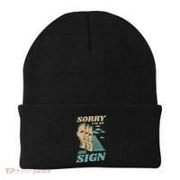 Sorry I'm An Air Sign Beanie thumb 0