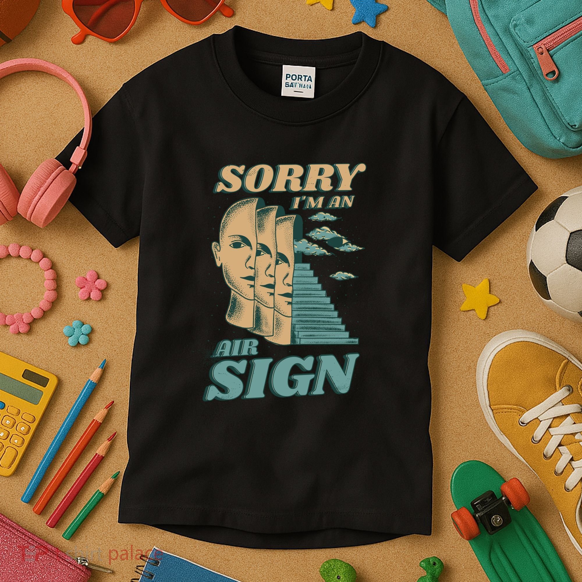 Sorry I'm An Air Sign Kids T-Shirt