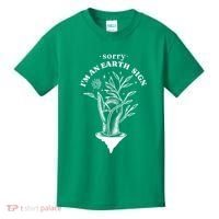 Sorry I'm An Earth Sign Zodiac Birthday Kids T-Shirt thumb 0