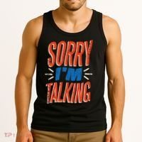 Sorry I'm Talking Tank Top thumb 3