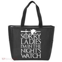 Sorry Ladies I'm In The Night's Watch Tote Bag thumb 0